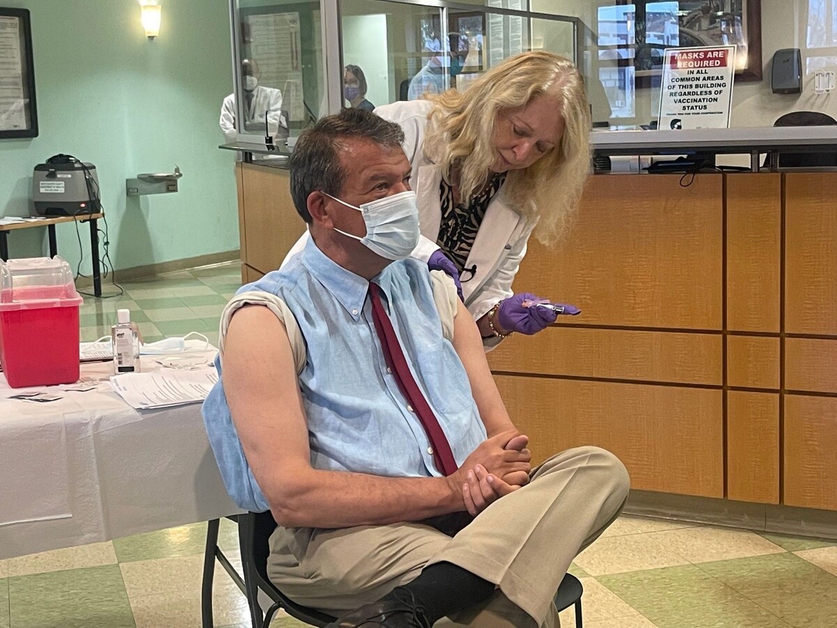 GET VACCINATED: Westchester County Executive George Latimer and Health