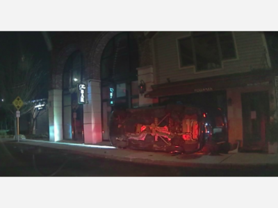 POLICE PURSUIT: Port Chester Teenager Crashes into Restaurant On Purchase Street In Rye