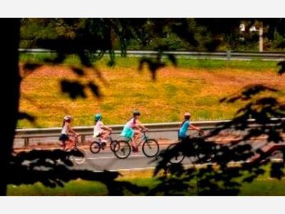 Bicycle Sundays on the Bronx River Parkway, one of Westchester’s longest-running and most popular recreational programs