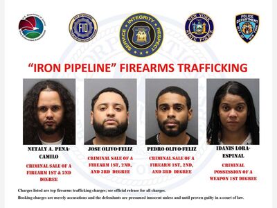 BREAKING NEWS >>> GHOST GUNS: Three Men And One Woman Busted For Operating A Gun Trafficking Network In Yonkers