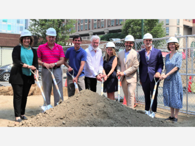 NEW ROCHELLE: Officials Break Ground On A Transformation Of A Downtown Street Into A Pedestrian Plaza