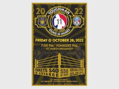 TOUGHMAN BOXING EVENT: Guns Vs Hoses At The Yonkers PAL