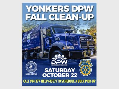 YONKERS DPW: Fall Clean Up